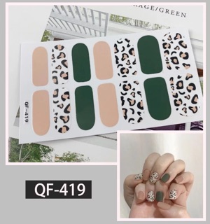 Sticker dán móng tay chống nước