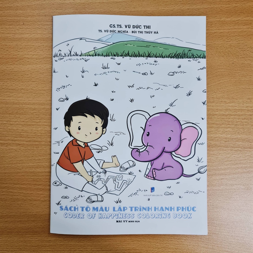 Sách - Tô màu Lập trình hạnh phúc