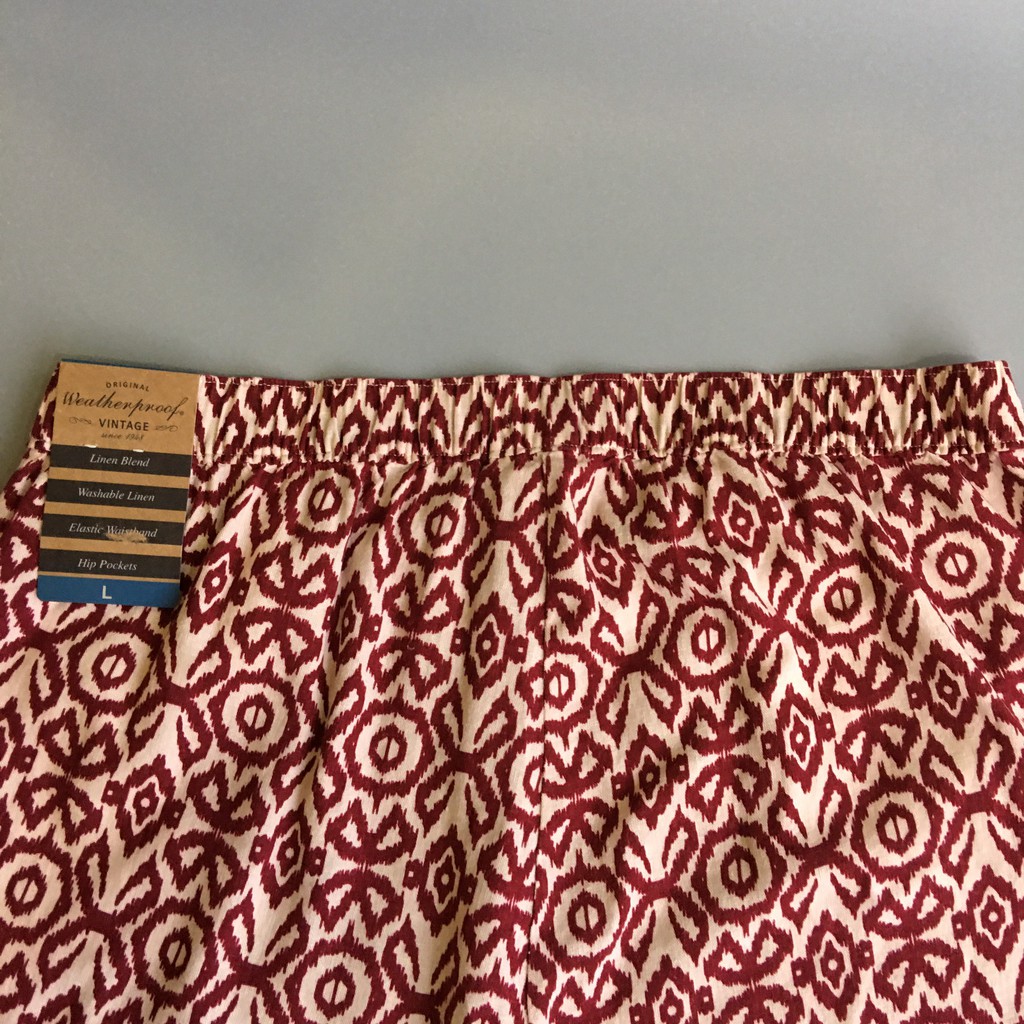 Quần đùi nam vải linen xuất khẩu Mỹ