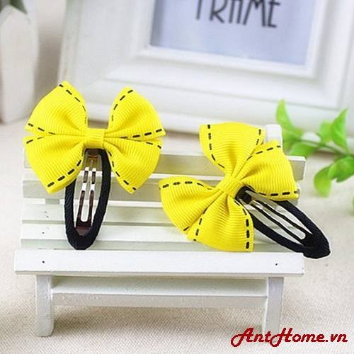 Kẹp nơ mẫu nhiều màu cho bé.