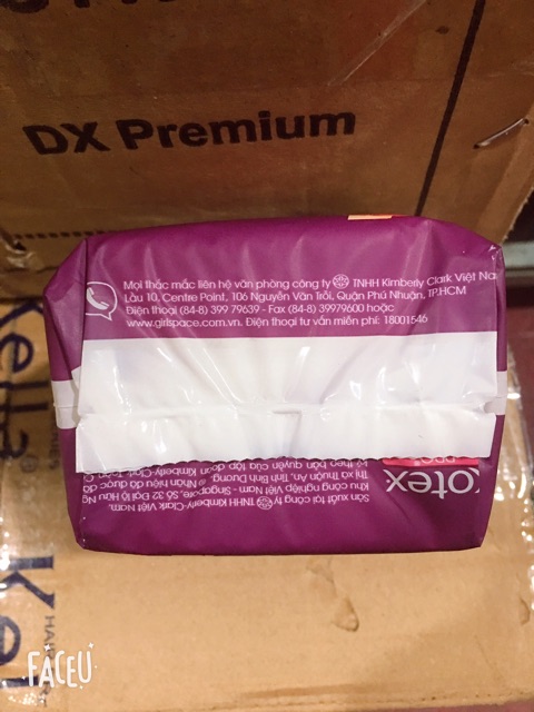 Băng vệ sinh Kotex Pro siêu mỏng cánh lưới siêu thấm 8 miếng