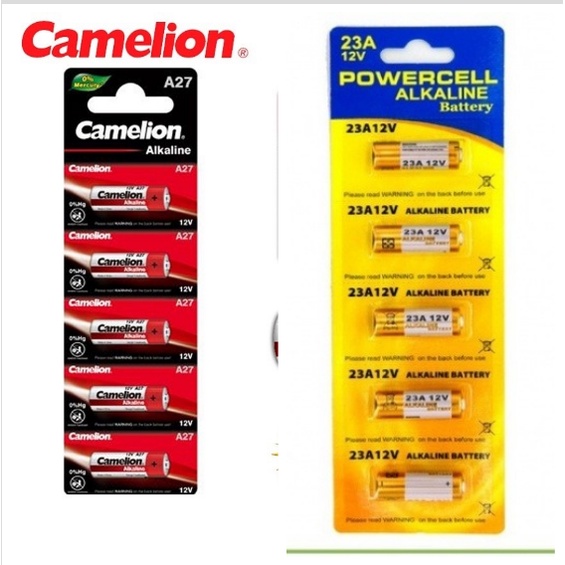 [FREESHIP] PIN 12V AKALINE (23A) - CAMELION (A27)