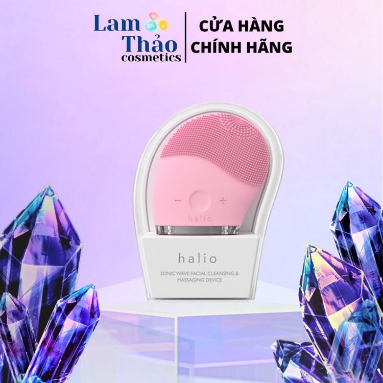 Máy Rửa Mặt Thông Minh Halio Facial Cleansing &amp; Massaging Device