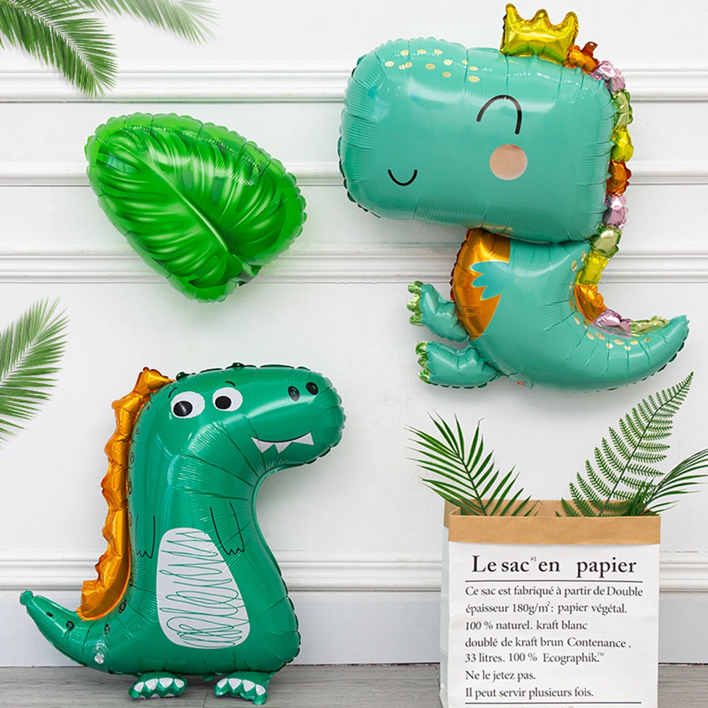 Bong Bóng Hình Khủng Long Hoạt Hình Trang Trí Tiệc Sinh Nhật Cho Bé