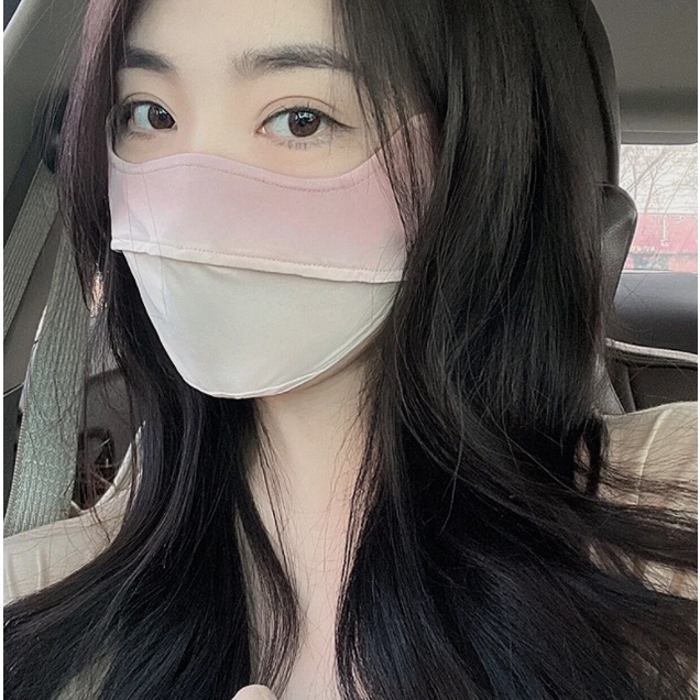 Mặt Nạ Lụa Băng Che Phủ Toàn Diện Chống Tia UV UPF50+ Bảo Vệ Tai Và Mũi PS-SHKZ