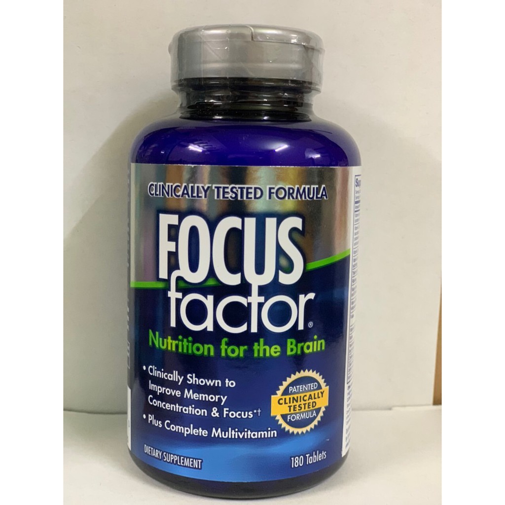 Viên Uống Bổ Não Focus Factor Nutrition For The Brain 180 viên - Mỹ