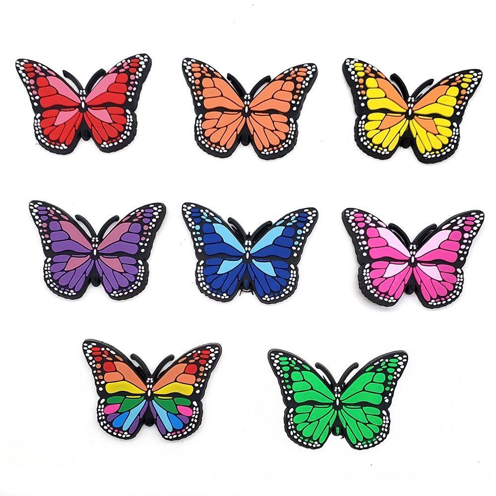 Set 8 Khóa Xăng đan Hình Số 8 Nhiều Màu Xinh Xắn