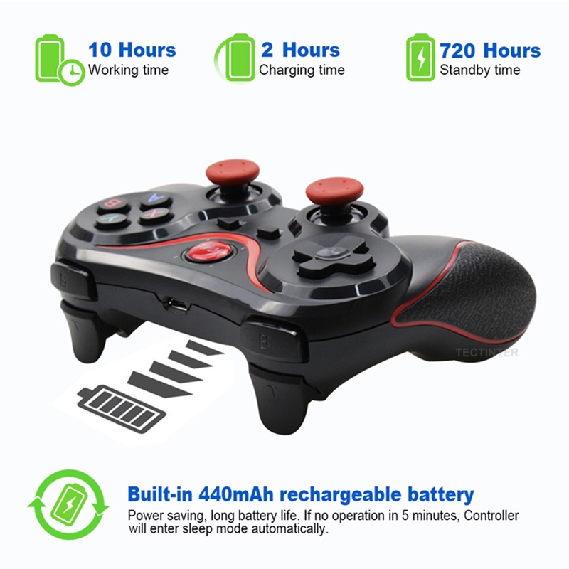 Tay Cầm Chơi Game Bluetooth Không Dây Blg Gen Game X3 T3 / S8 Cho Điện Thoại / Máy Tính Bảng | BigBuy360 - bigbuy360.vn