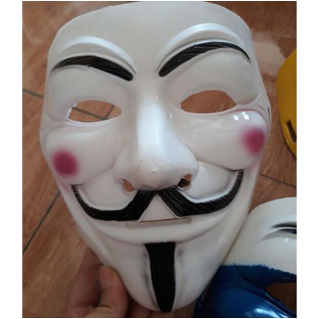 Mặt nạ hacker Anonymous trung thu halloween hóa trang