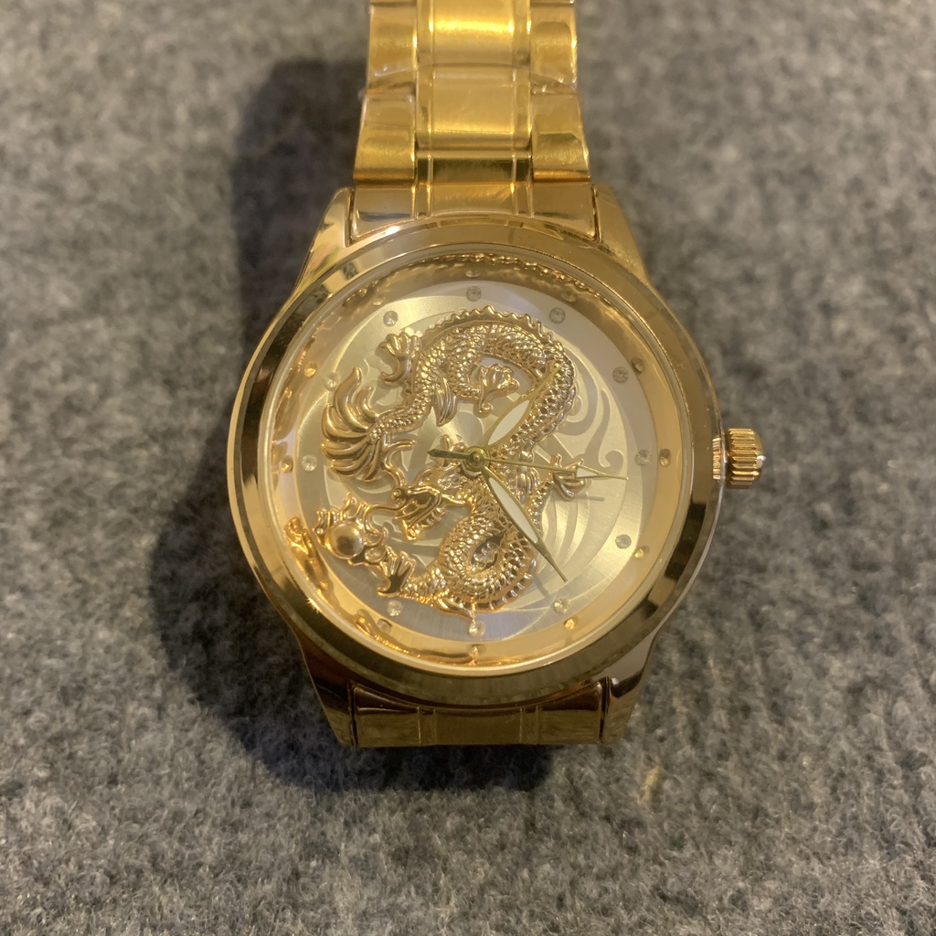 Đồng hồ FNGEEN mặt rồng 3d phong cách thời trang lịch lãm, đồng hồ thời trang nam thép không gỉ | BigBuy360 - bigbuy360.vn