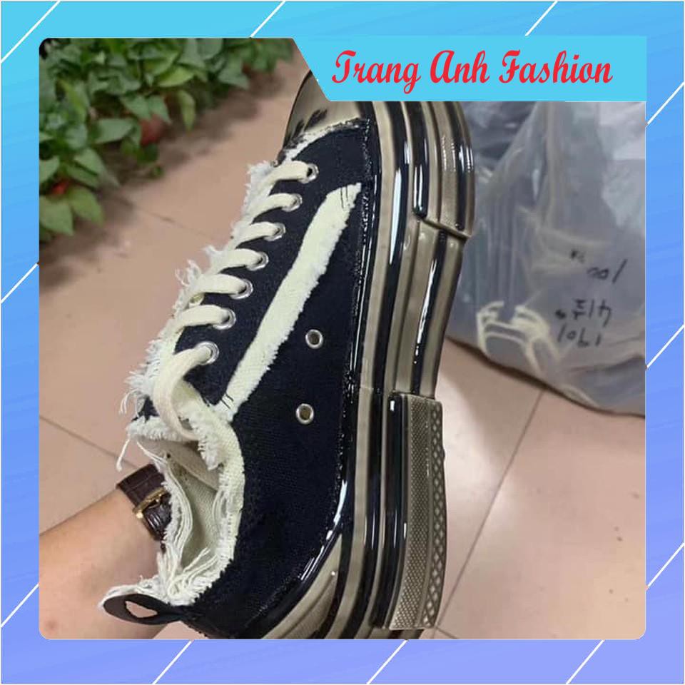 [Hot trend-Freeship] Giày sneaker  xVESSEL nữ style rách cao 3,5-4cm - Trang Anh Fashion