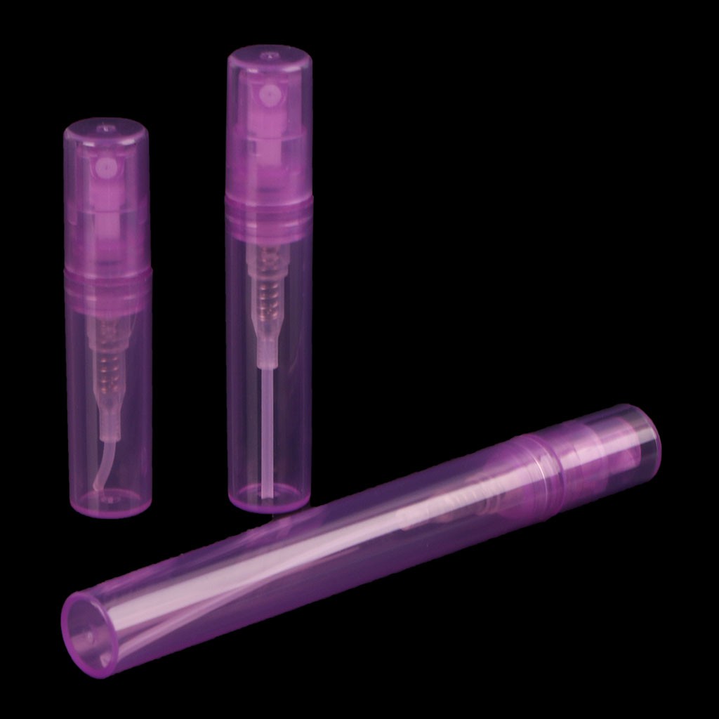 kiss**2/3/5ml Mini Refillable Empty Perfume Atomizer Spray Bottle Containers Travel