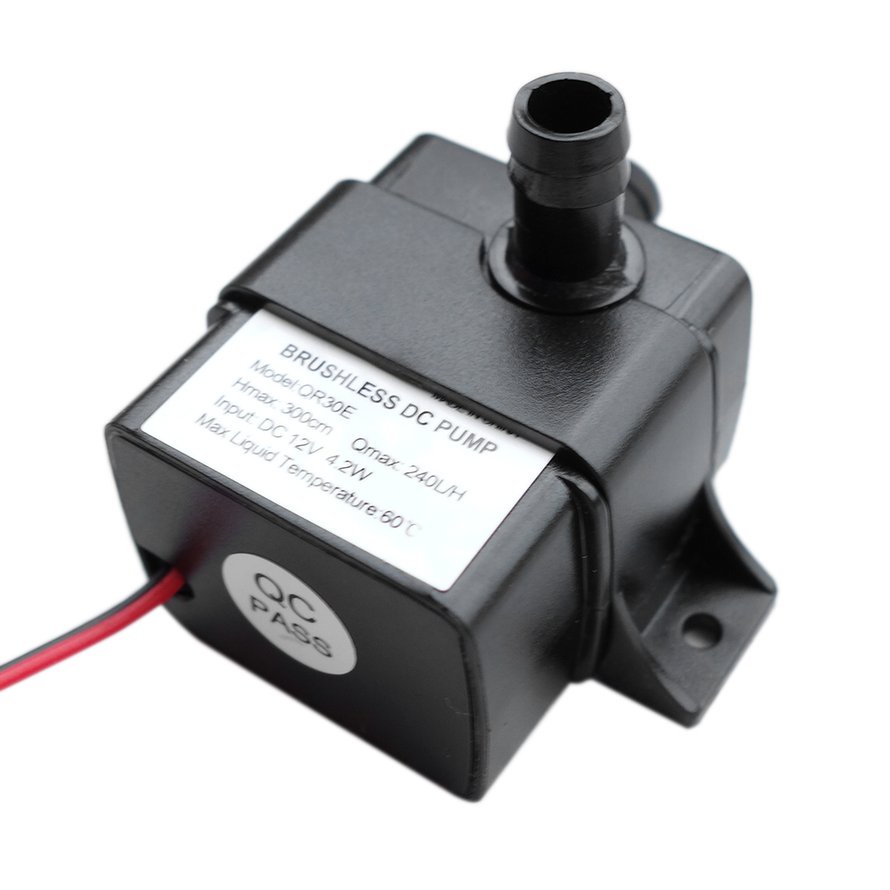 Máy bơm không chổi than QR30E DC 12V 4.2W 240L/H