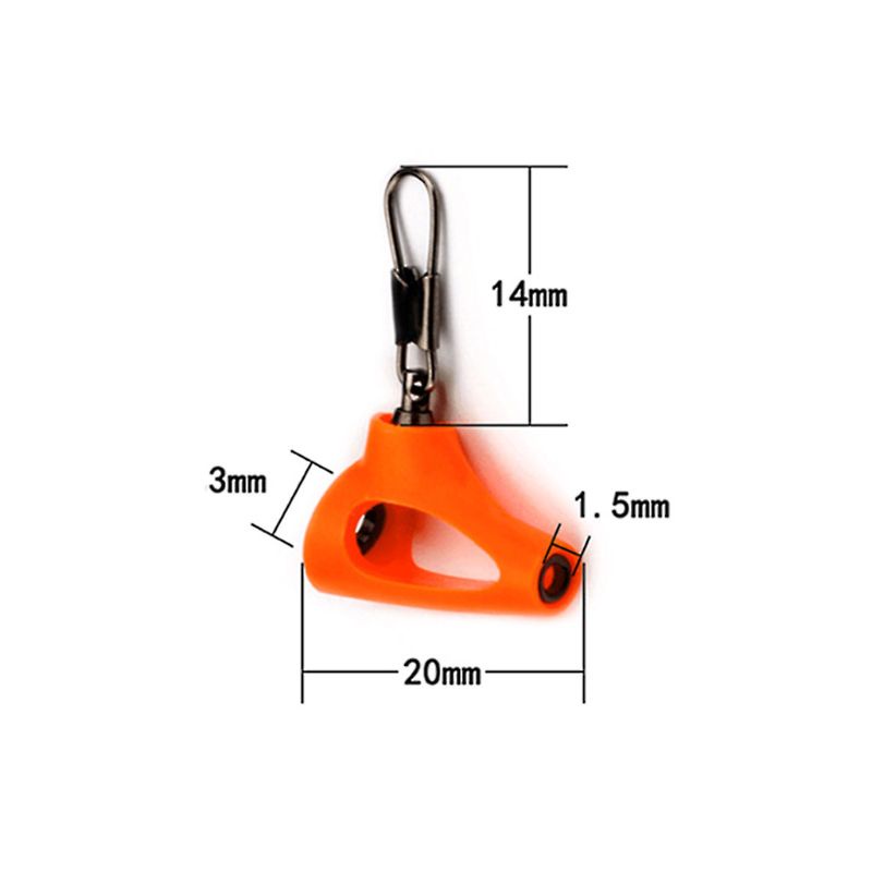 Phụ Kiện Chốt Nối Phao Câu Cá Dạng Xoay Tiện Dụng