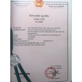 Dung dịch Nano Curcumin OIC - Công ty Nhật Hải