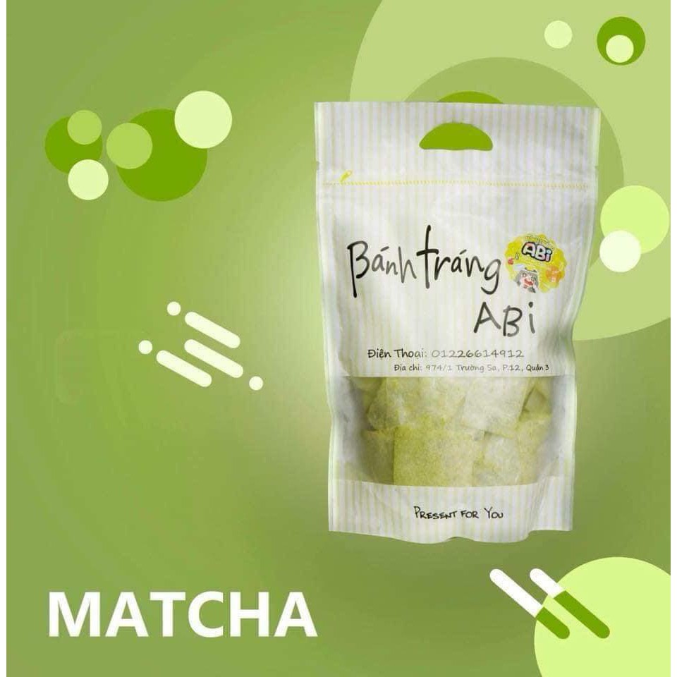 BÁNH TRÁNG MATCHA ABI