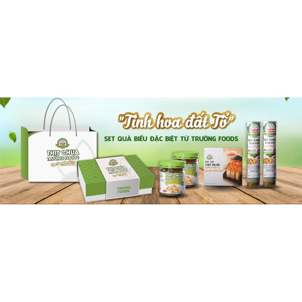 THỊT CHUA TRƯỜNG FOODS BÌ SẦN SẬT-ĂN LÀ MÊ ĐỘ GIÒN NGON CỦA MÓN ĐẶC SẢN NỔI TIẾNG ĐẤT TỔ PHÚ THỌ | BigBuy360 - bigbuy360.vn