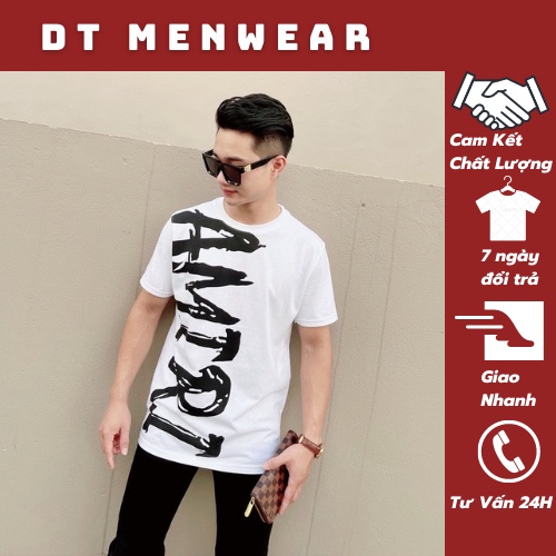 Áo Phông Nam A.MIRI In Hình Cực Chất . Áo Thun Nam A.miri In Hình Chữ Dọc Chất Liệu Cotton Mát Mịn DT Fashion Menwear