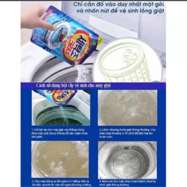 Tẩy Lồng Máy Giặt Hàn Quốc 450g