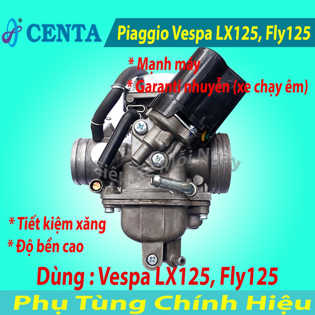 Bình Xăng Con xe Vespa LX 125 xăng cơ, Piaggio Fly 125 Tiết Kiệm Xăng
