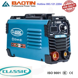 Máy hàn que , classic arc 200e, igbt, que hàn 2.5mm, bảo tín official store