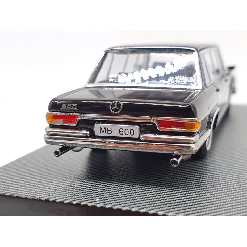 Xe Mô Hình Mercedes-Benz Pullman W100 1:64 YuanLi ( Đen )