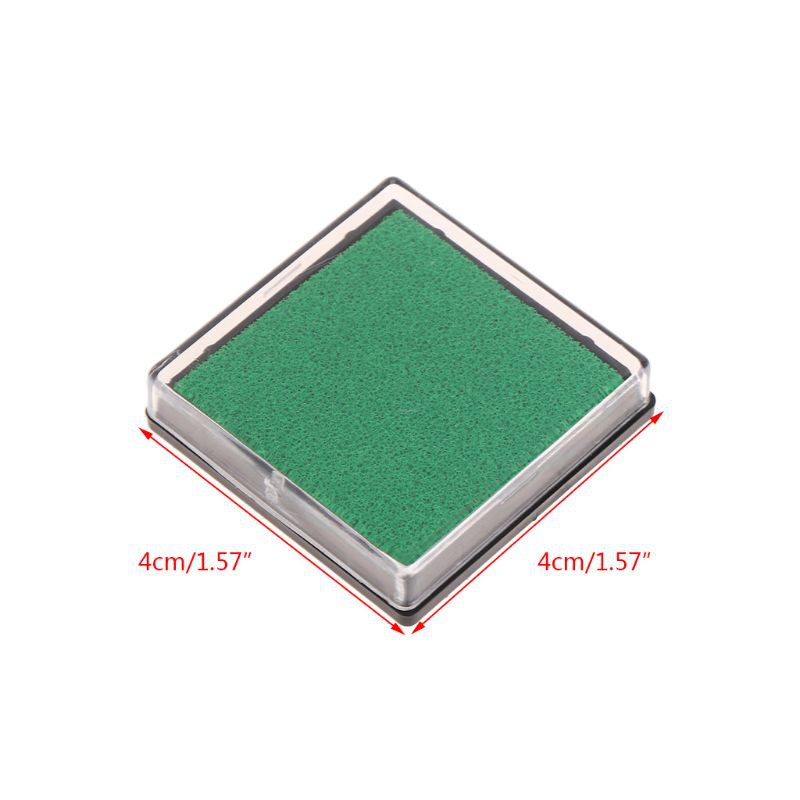 Đệm mực làm con dấu in trang trí sổ lưu niệm nhiều màu độc đáo DIY