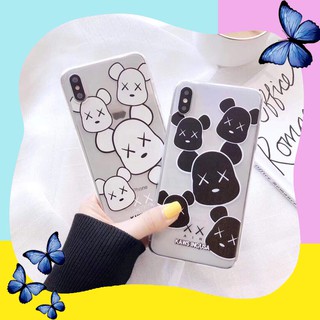 Ốp iphone - ốp lưng - m317 mặt kaws đáng yêu
