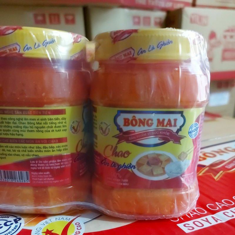 Thùng chao Bông Mai 370g