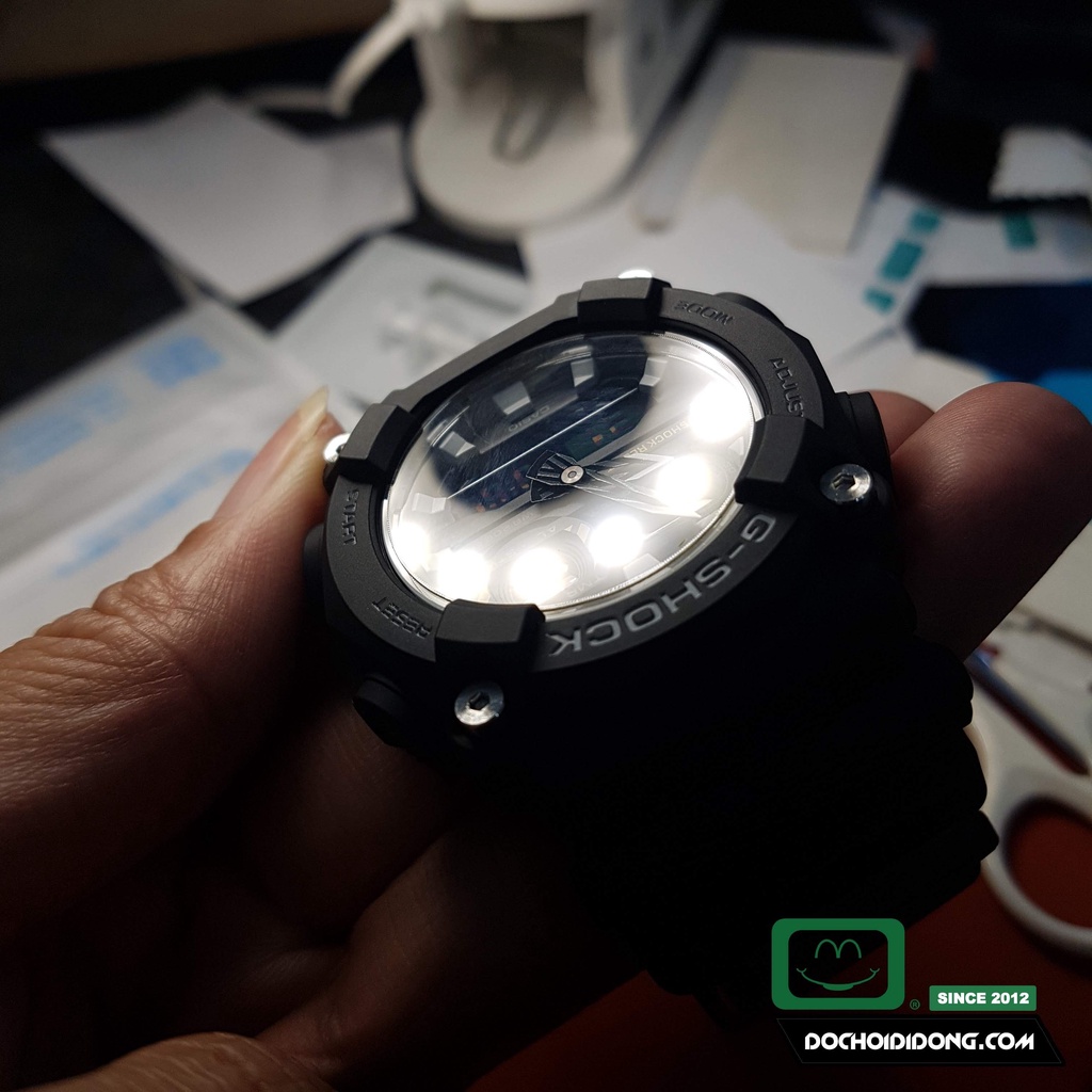 Miếng dán bảo vệ G-SHOCK GA-900 tăng cường lực chống vỡ nguyên liệu nhựa nano cao cấp