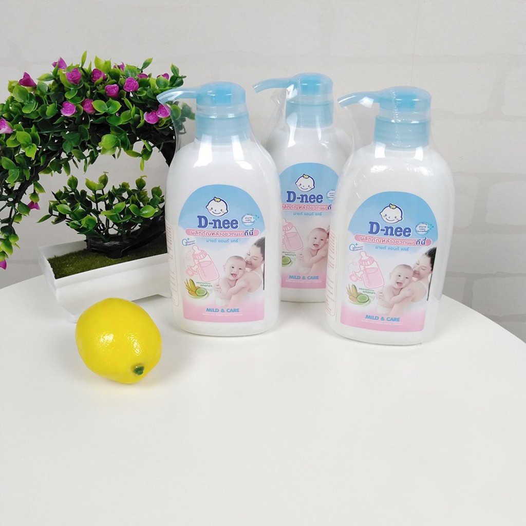 Nước rửa bình sữa Dnee Thái Lan 500ml (Chính hãng có tem Công ty Đại Thịnh)