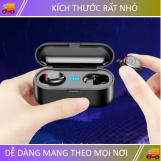 Tai Nghe Bluetooth★FREESHIP★ Tai F9 Amoi 5.0 nghe gọi chất âm chuẩn