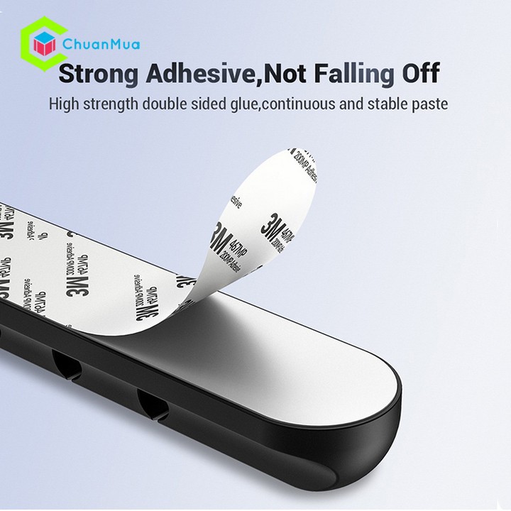 Cố định dây cáp điện thoại (phụ kiện, tai nghe, dây sạc, dây điện, dây chuột...gọn gàng thông minh) | BigBuy360 - bigbuy360.vn