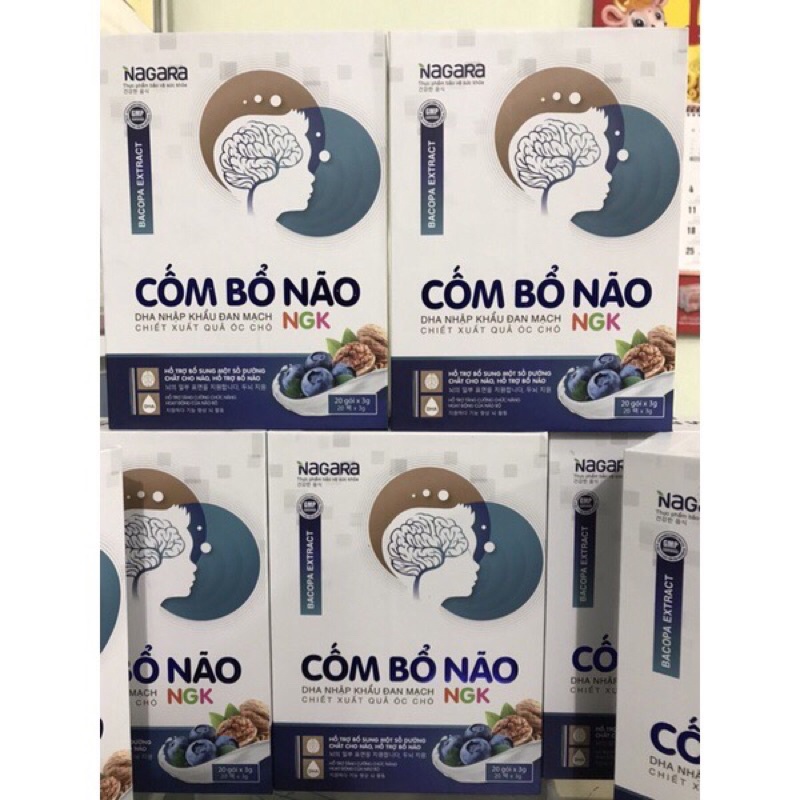 Cốm bổ não NGK - hỗ trợ bổ sung 1 số dưỡng chất cho não, hỗ trợ bổ não, tăng cường chức năng hoạt động của não bộ