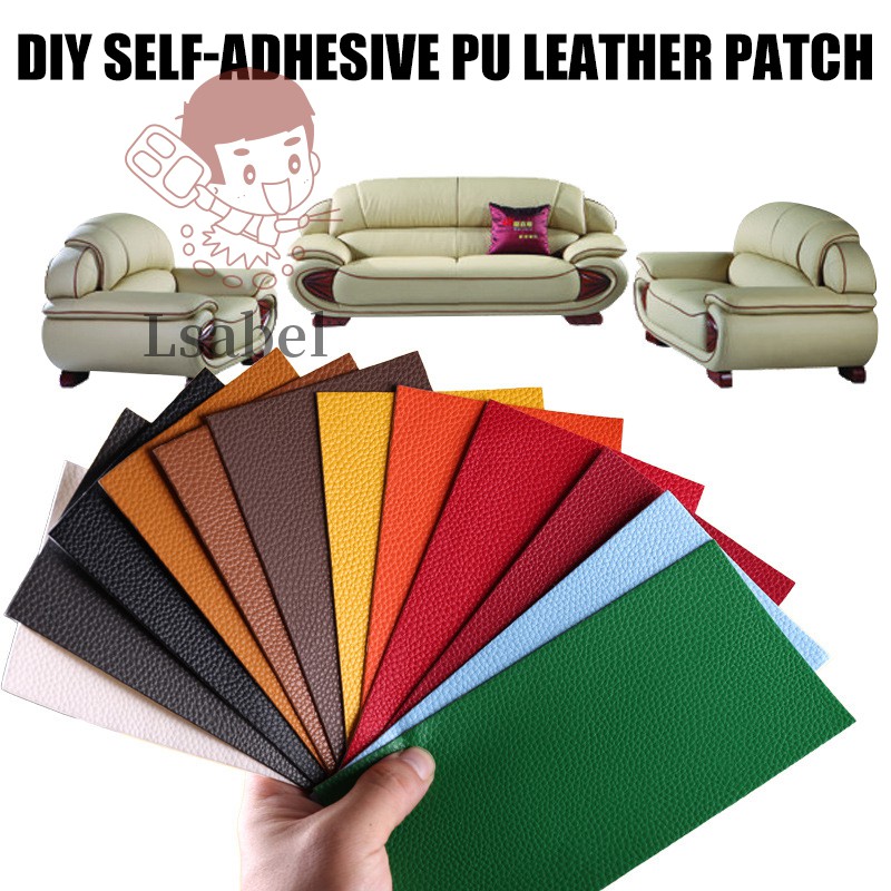 Leather Repair Kit Patch Self-Adhesive Patch for Car Seat Upholstery Filler Couch Sofa Furniture