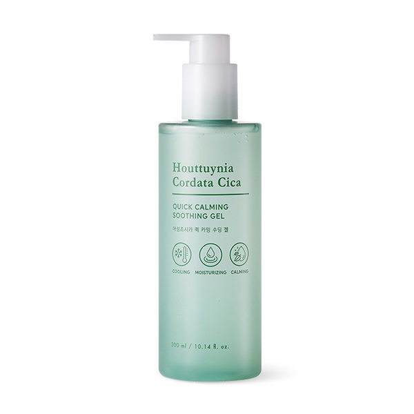 TONYMOLY Houttuynia Cordata Cica Quick Calming Soothing Gel 300ml