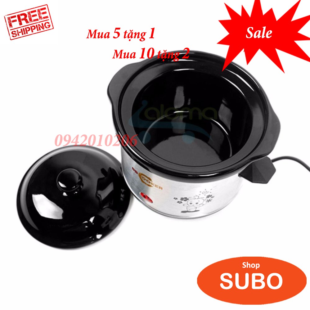 Lõi nồi nấu cháo chậm Bbcooker loại 0,7lít, 1,5 lít, 2,5 lít, 3,5 lit