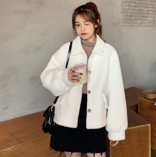 ÁO KHOÁC LÔNG CỪU DÀY DẶN