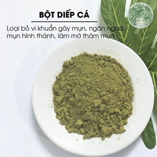Bột rau diếp cá nguyên chất (túi 100g, 200g, 500g)