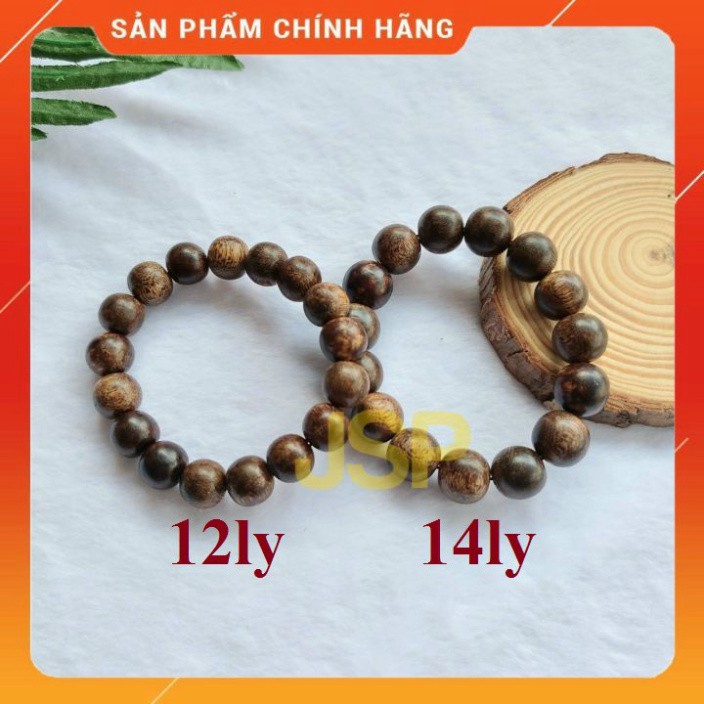 ⛔ Vòng Tay Trầm Hương tốc tròn tự nhiên phong thủy may mắn Tặng kèm Dây & Hộp quà tặng. | BigBuy360 - bigbuy360.vn