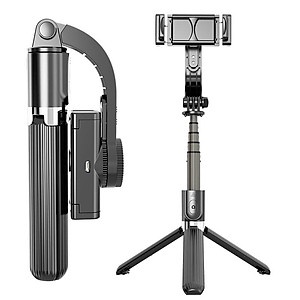 [Bảo Hành 6 tháng] Gậy chống Rung Gimbal Stabilizer L08, Có chân đỡ, Tặng kèm nút bấm bluetooth hàng chất lượng cao | BigBuy360 - bigbuy360.vn
