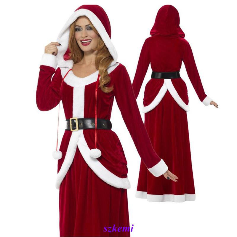 trang phục ông già noel cho nữ 2017