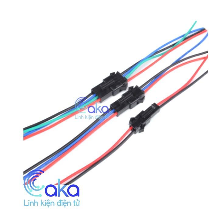 Bộ Dây kết nối 2P 3P 4P SM2.54MM
