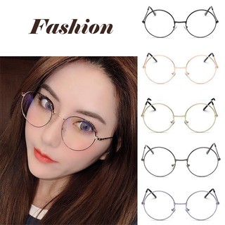 Mắt kính gọng tròn thời trang Harajuku cho Thanh lịch nam/nữ