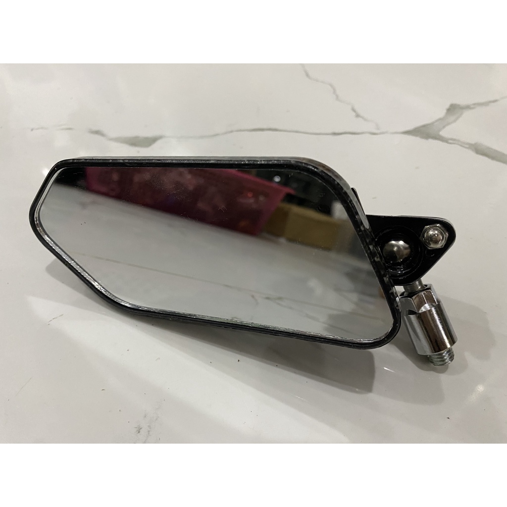 Gương xe máy 5 cạnh Vân Carbon chính hãng