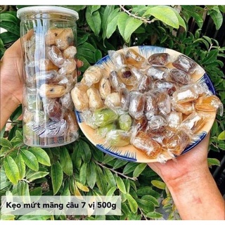 🍒🍈MỨT MÃNG CẦU MIX 7 VỊ 500GR🫐🍎