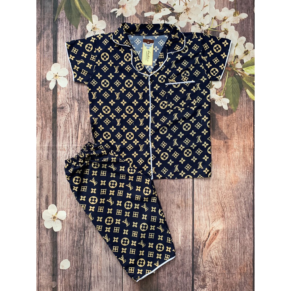 BỘ PIZAMA lửng( lỡ) KATE thái L1 (45-58kg) | BigBuy360 - bigbuy360.vn