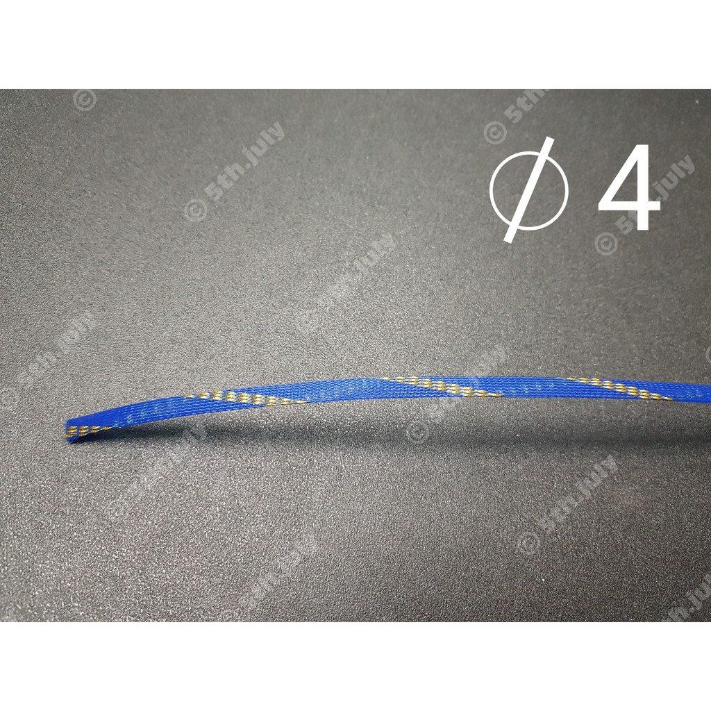 Lưới ống xác rắn, gen xác rắn phi 4 màu Xanh sọc vàng