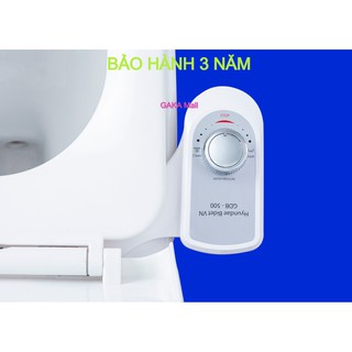 Vòi rửa  vệ sinh thông minh HYUNDAE BIDET GDB 500, Chính Hãng, BH 3 Năm, Công Nghệ, Linh Kiện Nhập Khẩu 100% Hàn Quốc