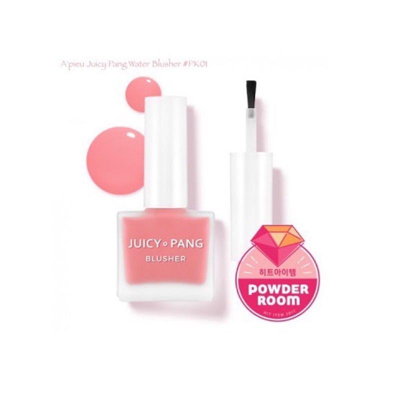 [A'PIEU JUICY PANG - BLUSHER] PHẤN MÁ HỒNG dạng kem